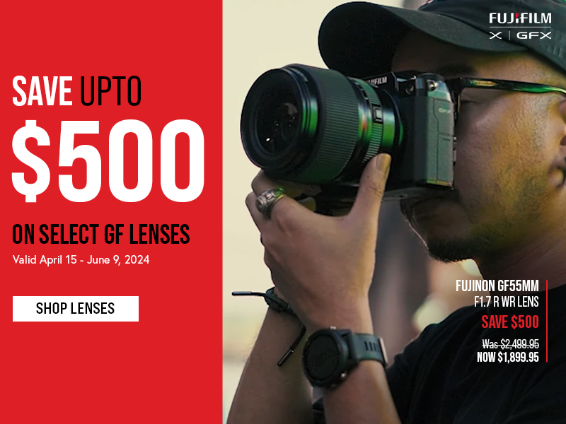 Fujifilm GF Lenses GF 45-100 Save $500